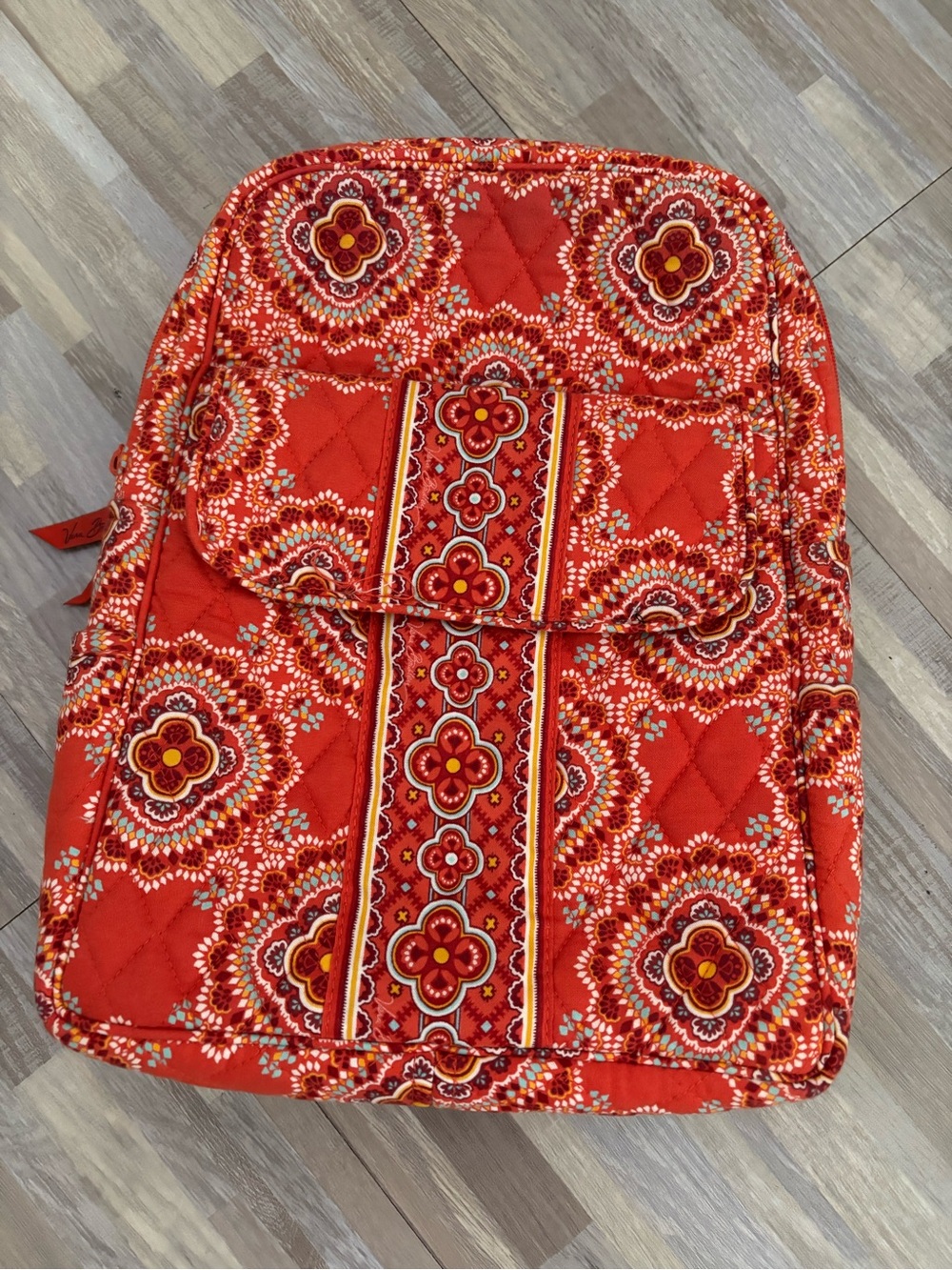 Vera Bradley Mini Backpack in Paprika